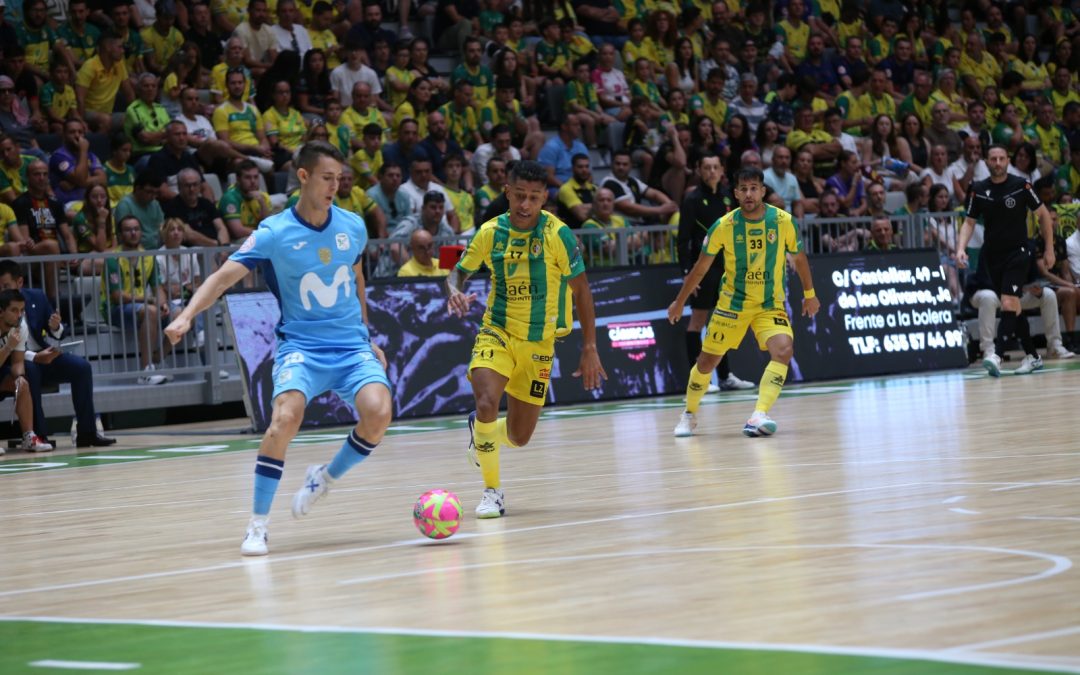 Gran partido de Jaén Paraíso Interior FS que suma sus primeros tres puntos de la temporada