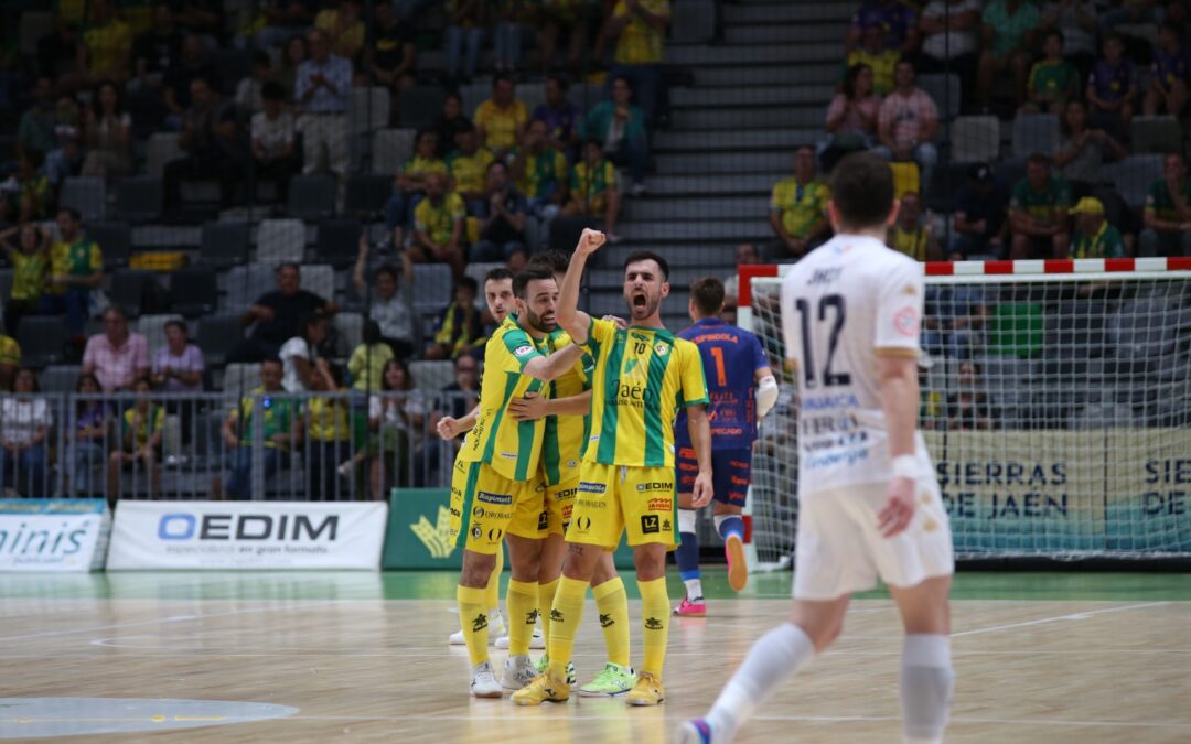 Jaén Paraíso Interior FS se reencuentra con la victoria en un Olivo Arena que vuelve a vibrar