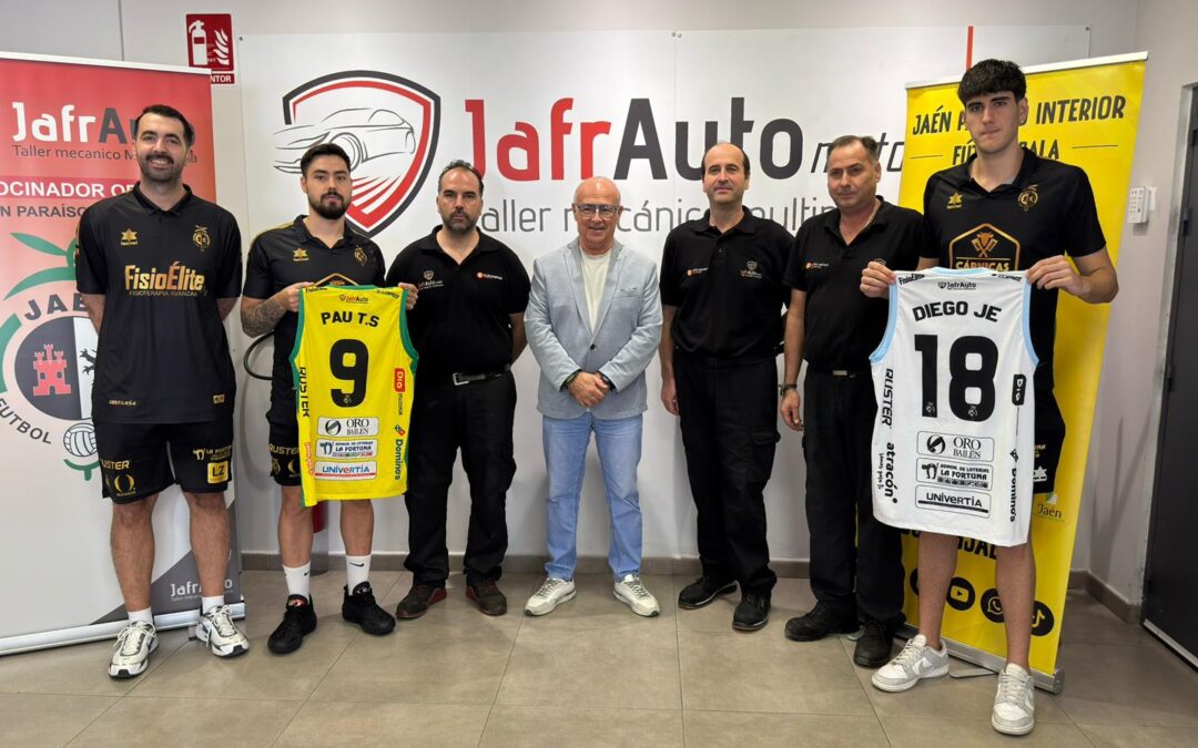 Pau Truñó y Diego Jiménez, presentados oficialmente como jugadores del Jaén Paraíso Interior FS Baloncesto