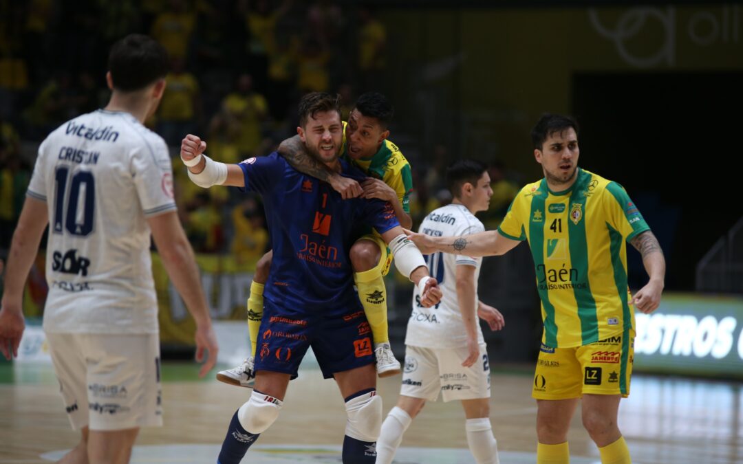 El Jaén Paraíso Interior FS supera su primera final y mantiene intactas las opciones de Copa