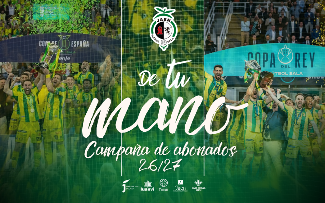 El Jaén Paraíso Interior FS lanza su campaña de abonados 2026/2027 manteniendo los precios y reforzando las ventajas para su afición